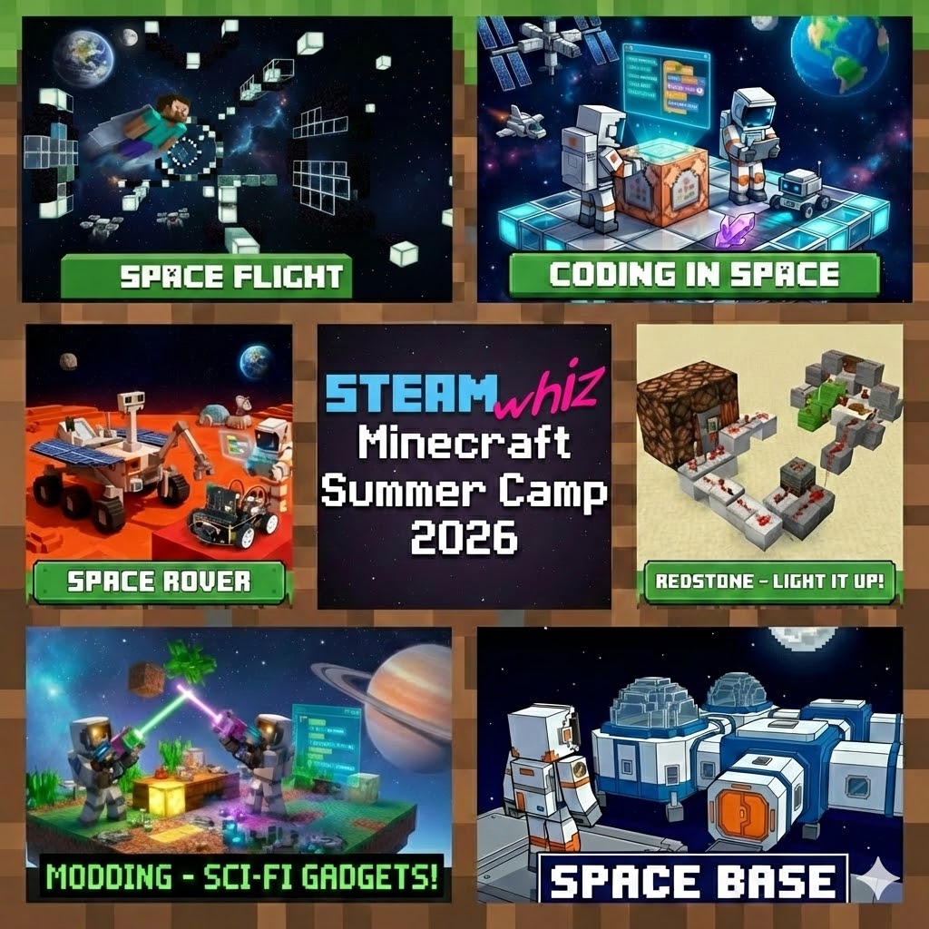 Minecraft STEM Summer 2026 | Intermediate - Advanced | Ages 9-13 ...